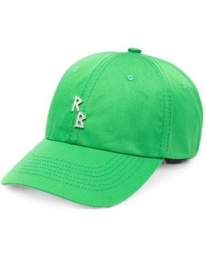 Ruslan Baginskiy Crystal-Embellished Baseball Cap - Green