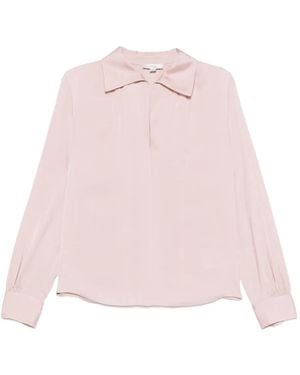 Vince Silk Blend Shirt - Pink