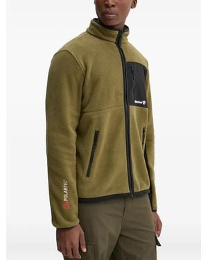 Timberland Sherburne Polartec Zip-Pocket Fleece Jumper - Green