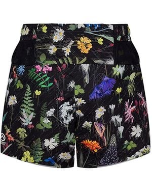 The North Face Floral-Print Shorts - Black