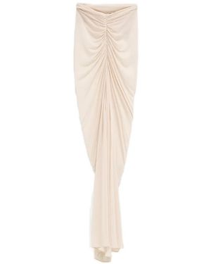 Atlein Falda Drapeada - Blanco