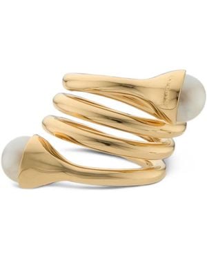 Jimmy Choo Ring Mit Perle - Natur