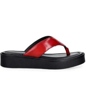 Vagabond Shoemakers Danya Platform Flip-Flops - Red