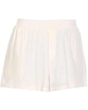 ELEH Elasticated-waistband Shorts - ホワイト