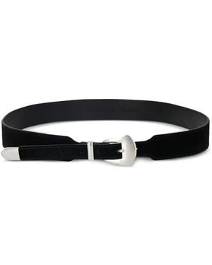 Fortela Leather Belt - Black