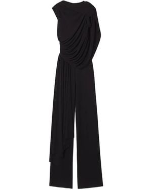 Lanvin Draped Jumpsuit - Black
