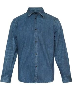 Rag & Bone Camicia Denim Avalon - Blu