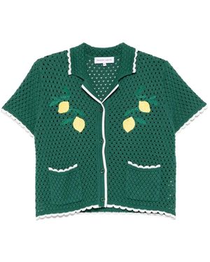 Maison Labiche Lemon Souchier Hemd - Grün