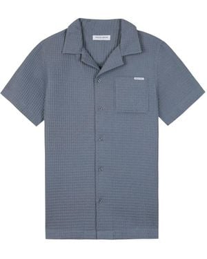 Maison Labiche Chest-Pocket Shirt - Blue