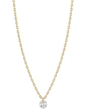 PERSÉE Collier Danae Serti De Diamants - Metallic