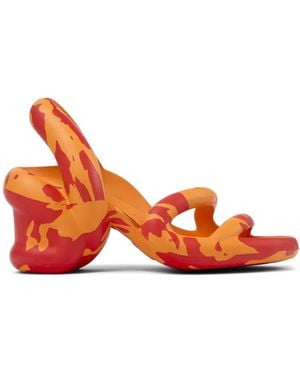 Camper Kobarah Slingback Sandals - Red