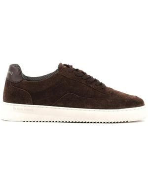 Filling Pieces Mondo Suede Trainers - Brown