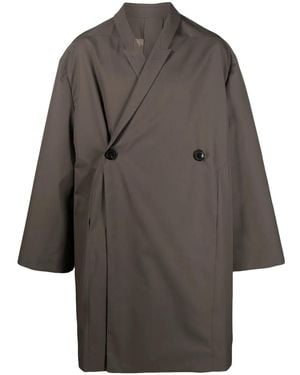 Rick Owens Jumbo Jmf Mantel - Grau