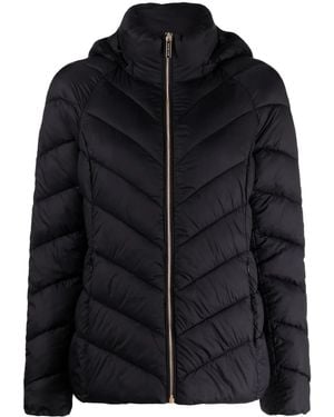 MICHAEL Michael Kors Plumífero con acolchado chevron - Negro