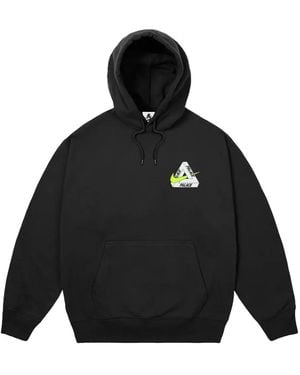 Palace X Nike Tri Swoosh Hoodie - Black