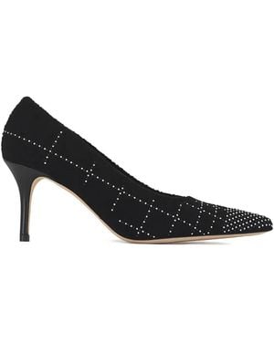 Arteana Perla Embellishment Court Shoes - Black