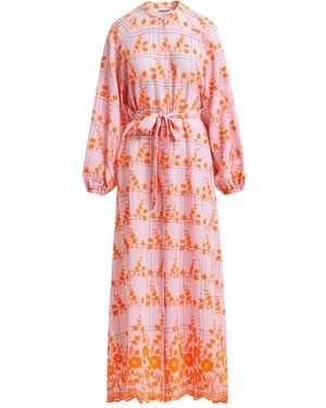 Essentiel Antwerp Hangeles Shirt Dress - Red