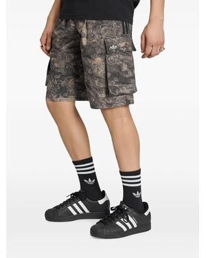 adidas Adilenium Season 5 Cargo Shorts - Black