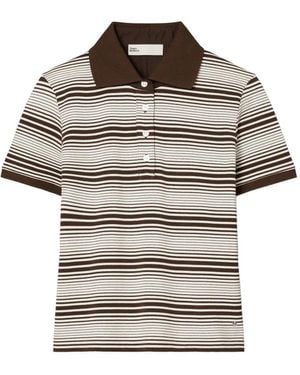 Tory Burch Little Grumps Cotton Polo - Grey