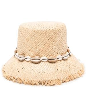 Alanui Cappello Bucket Ocean Dream - Neutro