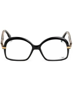 Cazal 5022 Brille Mit Geometrischem Gestell - Schwarz