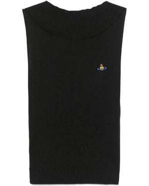 Vivienne Westwood Valentina タンクトップ - ブラック