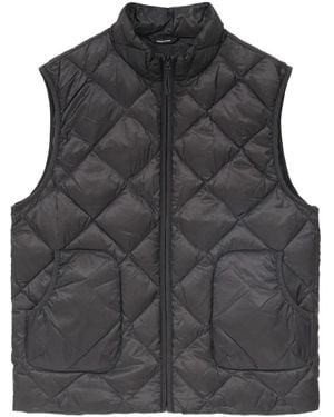 Hiking Patrol Gesteppte Weste mit Rautenmuster - Schwarz