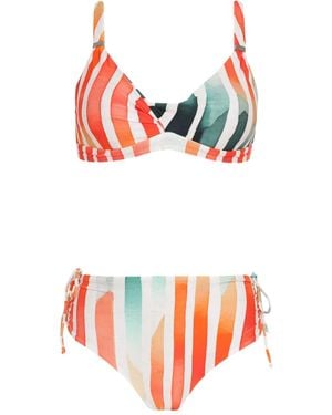 Lygia & Nanny Bikini Marcela A Righe - Rosso