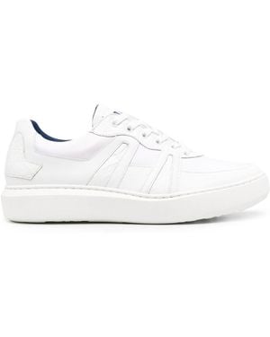 Zilli Panelled Low-Top Leather Trainers - White