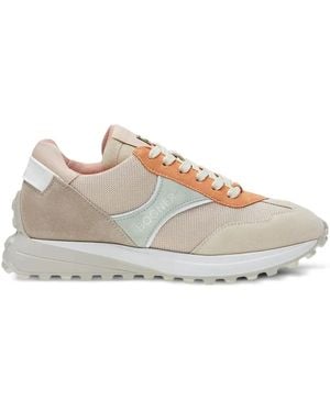Bogner Panelled Trainers - Natural