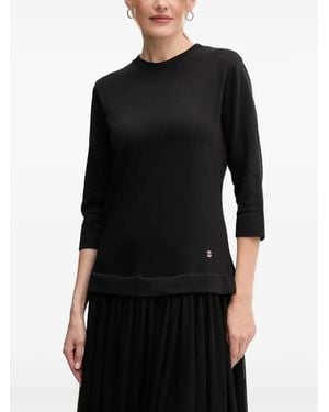 Joop! Three-Quarter-Sleeve Tulle Dress - Black