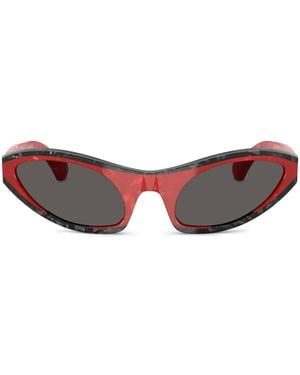 Alain Mikli Occhiali Da Sole Cat-Eye - Marrone