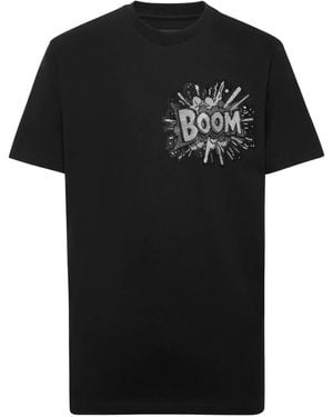 Philipp Plein Boom Tシャツ - ブラック