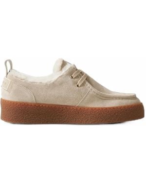 Bogner Lucerne Shearling-Lined Trainers - Brown