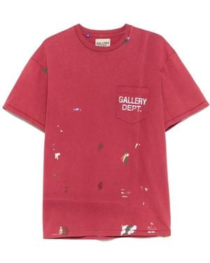 GALLERY DEPT. Vintage Logo Painted T-Shirt - Rood
