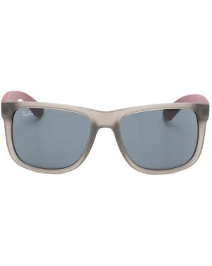 Ray-Ban Justin スクエアフレーム サングラス - グレー