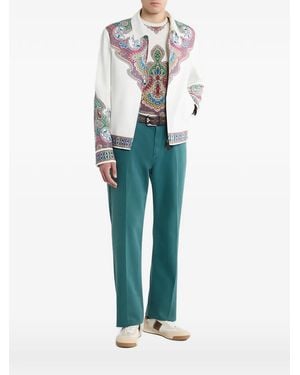 Etro Linen Viscose Outerwear - White