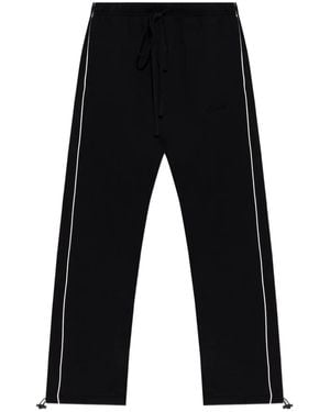 Fear Of God Side-Stripe Drawstring Joggers - Black
