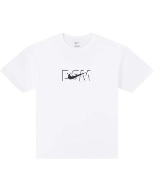 Nike X Dover Street Market Logo-Print T-Shirt - White