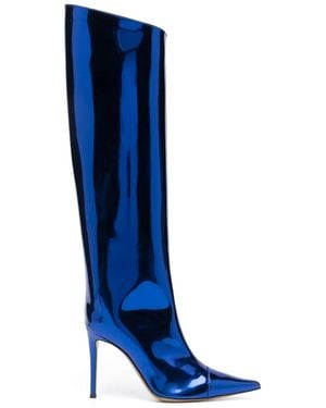 Alexandre Vauthier Alex Knee-High Boots - Blue