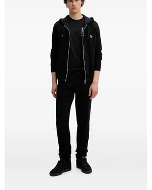Paul Smith Logo-Patch Organic-Cotton Jeans - Black