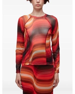 Osklen Long-Sleeved Top - Red