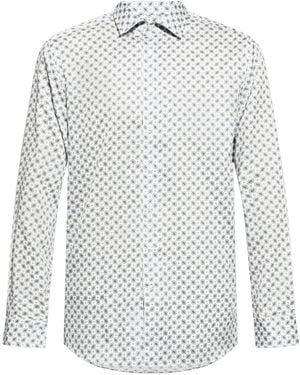 Etro Cotton Shirt With Paisley Print - White