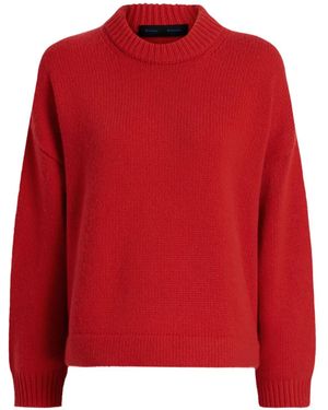 Proenza Schouler Round-Neck Cashmere Sweater - Red