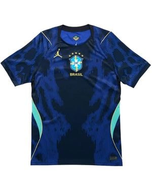 Nike 2026 Brazil Stadium Away T-Shirt - Blue