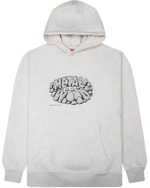 METALWOOD STUDIO Stonehenge Graphic-Print Hoodie - White