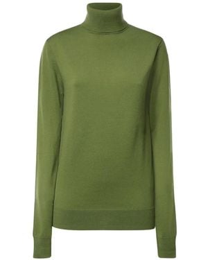 Frankie Shop Roll-Neck Jumper - Green
