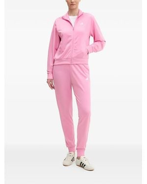 adidas Zip logo tracksuit - Rosa