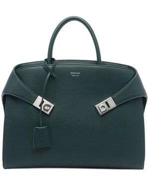 Ferragamo Hug Tote Bag - Blue