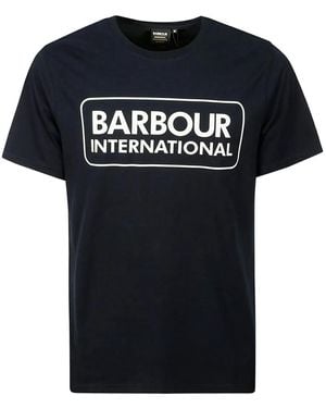 Barbour Logo-Print T-Shirt - Black